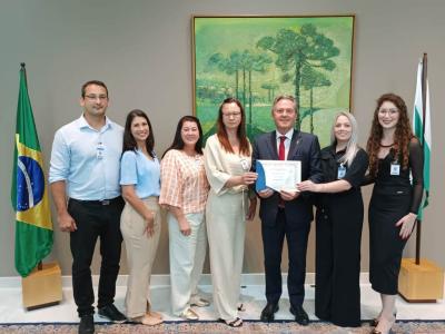 SOS de Laranjeiras do Sul recebe prÃªmio Atitude Inovadora em curitiba